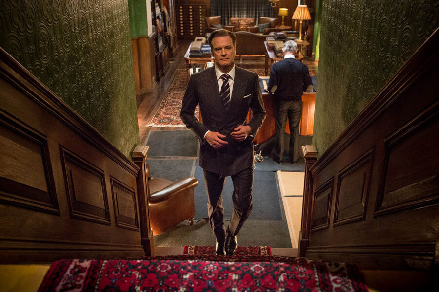 <b>Франшиза &laquo;Kingsman&raquo; (2015-2023)</b>
<br><br>
Хулиганская шпионская франшиза, основанная (о чем мало кто знает) на&nbsp;комиксах Marvel. В&nbsp;серии приключенческих фильмов Ферту досталась прекрасно знакомая ему роль &mdash; галантного сэра, который носит стильные мужские костюмы.