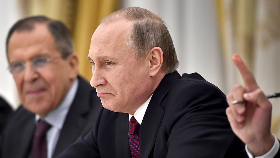 Российский президент Владимир Путин 