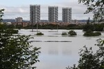 Ситуация в Уссурийске из-за подъема уровня воды после прорыва дамбы, 12 августа 2023 года