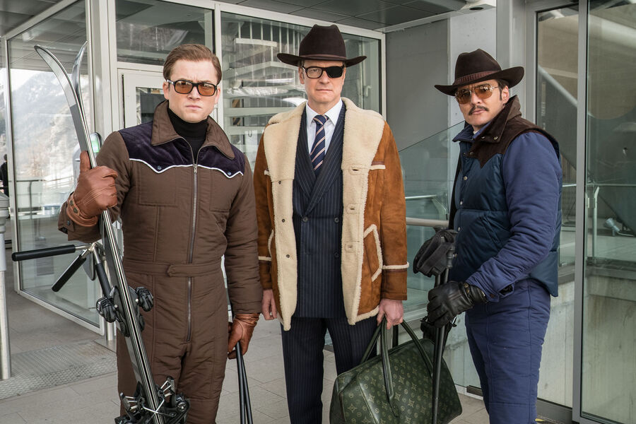 <b>Франшиза &laquo;Kingsman&raquo; (2015-2023)</b>
<br><br>
Тут он, правда, еще и является мастером боевых искусств &mdash; спецагентам без&nbsp;этого никуда. Готовясь к&nbsp;проекту, актер шесть месяцев почти не выходил из&nbsp;тренажерного зала, и это дало плоды: 80% трюков (непростых, надо сказать) он выполнил самостоятельно.