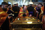 Торжественная встреча ковчега с&nbsp;мощами святителя Николая Чудотворца в&nbsp;московском аэропорту Внуково-3