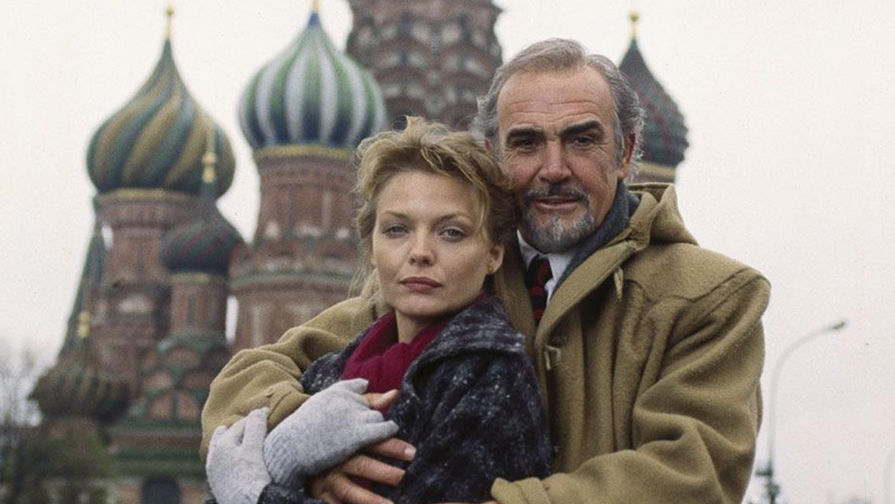 Мишель Пфайффер и Шон Конери в фильме «Русский отдел» (1990)