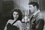 Актеры Ава Гарднер и Берт Ланкастер (1913-1994) в фильме «Убийцы» (1946)
