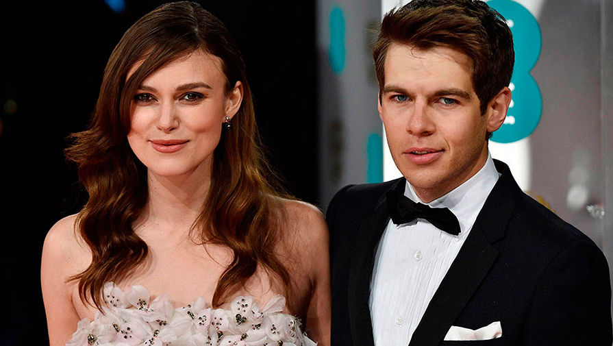 Кира Найтли с мужем на церемонии вручения кинопремий BAFTA в Лондоне