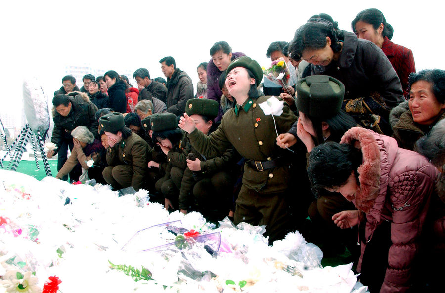 Траур в&nbsp;Пхеньяне после смерти Ким Чен Ира, 2011&nbsp;год