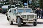 Автомобиль «Тигр» на территории Крымского полуострова 