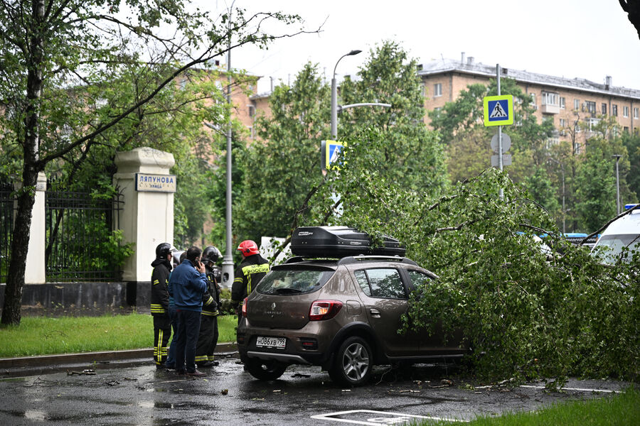 Последствия сильного дождя в&nbsp;Москве, 20&nbsp;июня 2024&nbsp;года