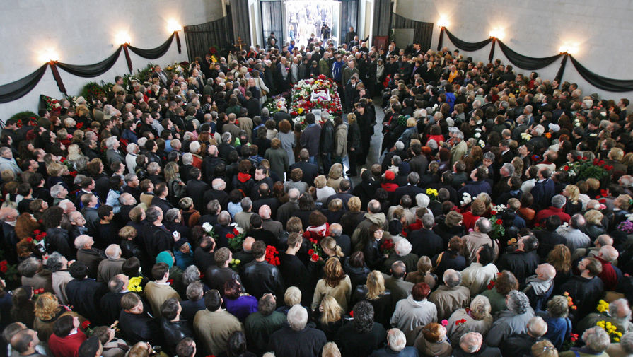Прощание с Анной Политковской, 10 октября 2006 года