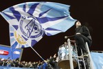 Фанатский «вираж» на «Петровсоком» не умолкал ни на одну минуту