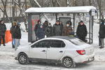 Во время снегопада в Москве, 12 февраля 2021 года