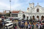 Последствия серии взрывов в церкви в Коломбо, Шри Ланка, 21 апреля 2019 года