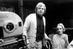 С режиссером Кеном Расселом во время съемок фильма «Приятель» в Англии, 1971 год