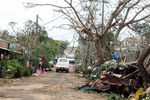Последствия циклона в&nbsp;столице Вануату Порт-Вила 