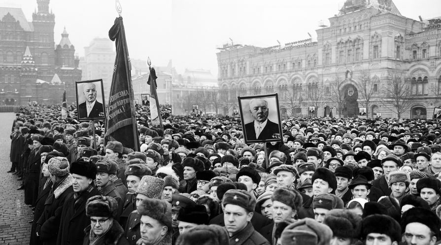 Траурный митинг памяти маршала Советского Союза Климента Ворошилова, 1969&nbsp;год