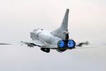 Самолет Ту-22М3 во время учений в Рязанской области, 2007 год