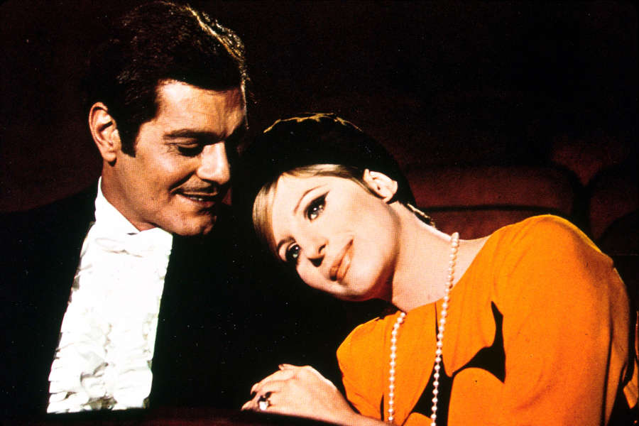 Омар Шариф и Барбра Стрейзанд в&nbsp;картине &laquo;Смешная девчонка&raquo; (1968)