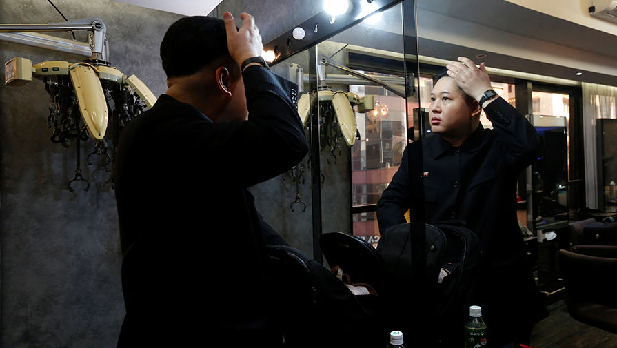 Двойник Ким Чен Ына в&nbsp;Гонконге, 25&nbsp;января 2017&nbsp;года