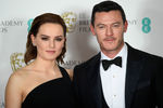 Дэйзи Ридли и Люк Эванс на вручении премии BAFTA, 12 февраля 2017 года