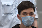 Ильназ Галявиев в зале заседаний Советского районного суда Казани, 12 мая 2021 года
