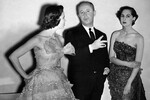 Первый — революционный — показ дома Dior состоялся 12 февраля 1947 года в бутике модельера. Он произвел фурор — Диор показал одежду, разительно отличавшуюся от той, к которой привыкли в 40-х. По идее модельера, женщины в его нарядах должны были походить на цветы. «Это подлинная революция, дорогой Кристиан! Ваши наряды создают такой новый образ!» — заявила Кармель Сноу, главный редактор журнала Harper's Bazaar. Так родилось название стиля — «new look» («новый взгляд» или «новый образ»).