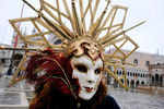 Улицы Венеции во время карнавала, 7&nbsp;февраля 2021&nbsp;года
