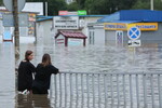Ситуация в Уссурийске из-за подъема уровня воды после прорыва дамбы, 12 августа 2023 года