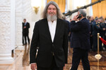 Путешественник Федор Конюхов на церемонии инаугурации президента РФ Владимира Путина в Кремле, 7 мая 2024 года