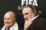 На церемонии вручения «Золотого мяча» присутствовал россиянин