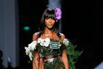Наоми Кэмпбелл на показе Jean Paul Gaultier, 2015 год