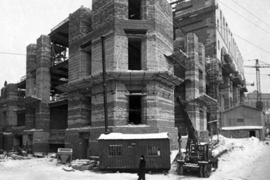 Строительство магазина &laquo;Детский мир&raquo; в&nbsp;Москве, 1950-е