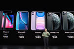 Цены на новые iPhone на презентации компании Apple, 10 сентября 2019 года