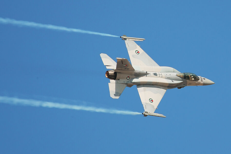 F-16 на&nbsp;Международном авиационно-космическом салоне Dubai Airshow-2023 в&nbsp;Дубае