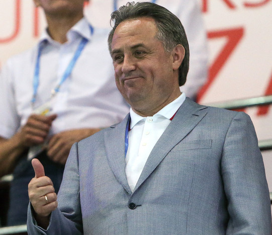 Министр спорта Виталий Мутко