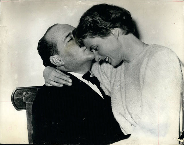 Ингрид Бергман и Роберто Росселини, 1959 год