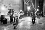 Виктор Цой выступает в составе группы «Поп-механика», 1986 год