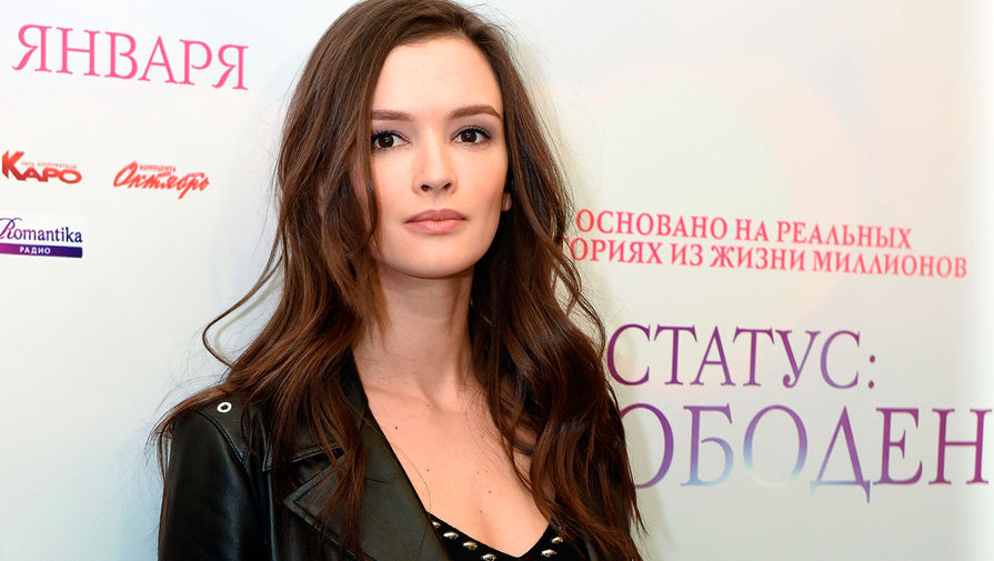 Актриса Паулина Андреева на премьере фильма «Статус: свободен» в Москве