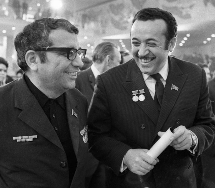 Композитор Кара Караев и художник Таир Салахов, 1971&nbsp;год