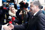 Петр Порошенко прибывает на Мюнхенскую конференцию
