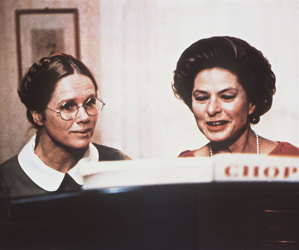 Лив Ульман и Ингрид Бергман в фильме «Осенняя соната» (1978)