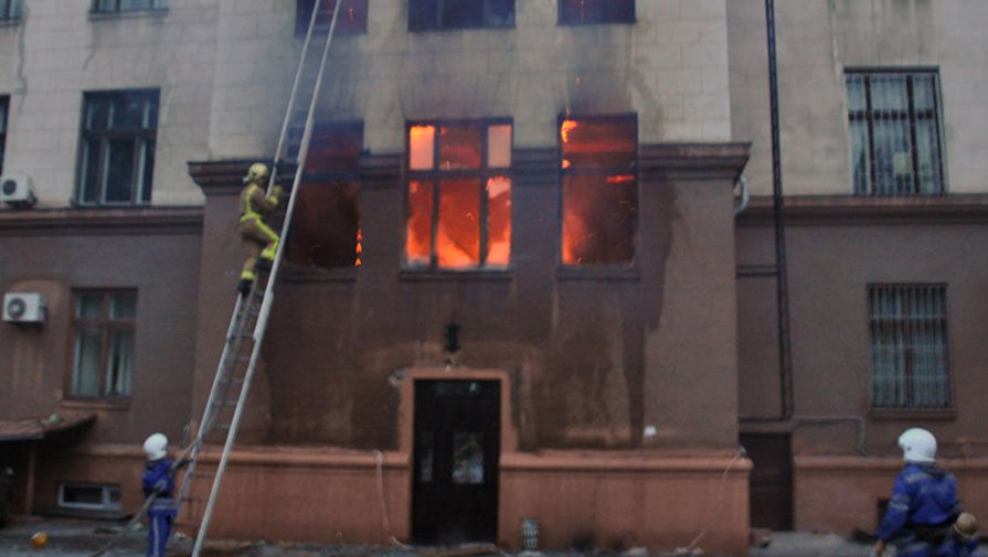 Пожар в Доме профсоюзов в Одессе, 2 мая 2014 года
