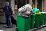 Ситуация на улицах Парижа, март 2023 года 