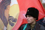 Участники митинга в поддержку Новороссии «Битва за Донбасс III» на Суворовской площади
