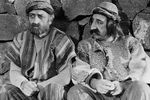 Артист Фрунзик Мкртчян (справа) на съемках фильма «Наапет», 1978 год
