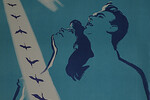 <b>Афиша фильма «Летят журавли» (1957) </b><br>
Пьеса «Вечно живые», по которой поставлена картина, была написана еще в 1943 году драматургом Виктором Розовым. Но по идеологическим причинам в те годы произведение опубликовано не было. Случилось это только в период хрущевской оттепели, когда в театре «Современник» прошла постановка «Вечно живые». Режиссер Михаил Калатозов, известный по фильмам «Мужество» и «Валерий Чкалов», нашел автора пьесы и предложил ему написать сценарий для будущего фильма.
