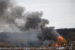 Двое спасателей погибли на месте, еще двое были ранены.