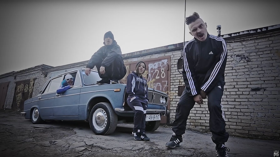 Кадр из клипа LITTLE BIG - WITH RUSSIA FROM LOVE