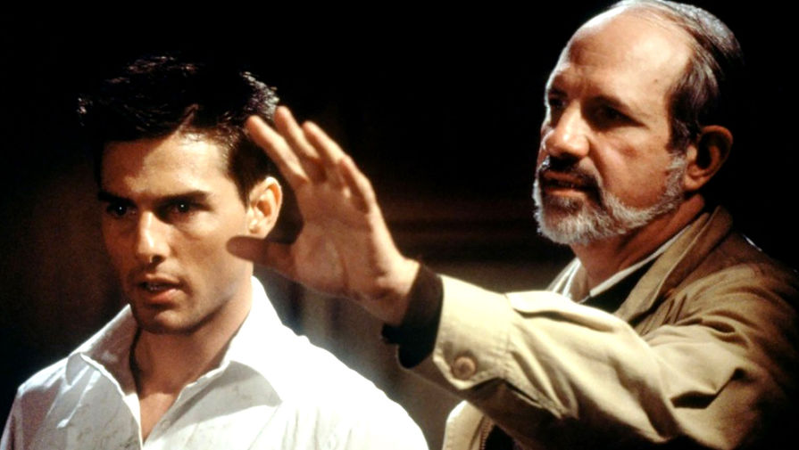 Том Круз и Брайан де Пальма на съемках фильма “Миссия: невыполнима” (1996)