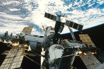 Орбитальная станция «Мир», 1998 год.