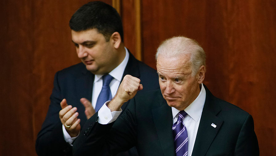 Вице-президент США Джо Байден во время выступления в&nbsp;Верховной раде