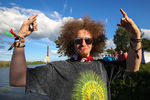 Посетитель международного музыкального фестиваля KUBANA-2016 